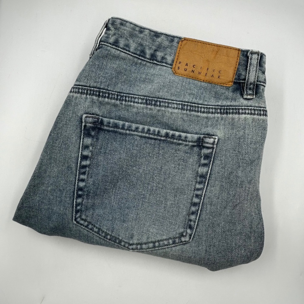 PacSun Casey Low Rise Baggy Jeans Blue Womens 30 Wide Leg Denim EUC